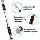 Ver imagem 3 de Barra Fixa Porta para Exercício Flexão Crossfit Treino Musculação