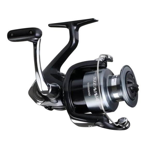 Molinete Pesca Shimano Sienna 2500 Fe Drag 4K 5.0:1 Alumínio - 3