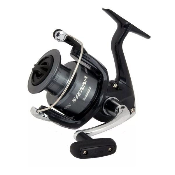 Molinete Pesca Shimano Sienna 2500 Fe Drag 4K 5.0:1 Alumínio - 1