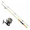 Conjunto Pesca Molinete 5000 6 Rolamentos Vara Piau 1,30m - 1