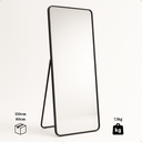 Ver imagem 6 de Espelho Grande Retangular Corpo Inteiro 150 X 60 Cm com Suporte de Chão