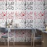 Papel de Parede Adesivo Nota Musical Cifra Musica 1.5m - 2
