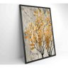 Quadro Pintura Óleo Folhas no Outono Medidas 80x120 Cm Impressão Vidro Acrílico - 2