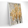 Quadro Pintura Óleo Folhas no Outono Medidas 80x120 Cm Impressão Vidro Acrílico - 3
