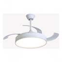 Ver imagem 7 de Ventilador de Teto Opus Air Plus Led com Pás Retrátil Led 3 Branco - Linha Premium