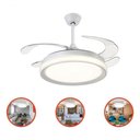 Ver imagem 4 de Ventilador de Teto Opus Air Plus Led com Pás Retrátil Led 3 Branco - Linha Premium