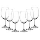 Ver imagem 1 de Kit 6 Taça de Cristal Bohemia Vinho 540ml