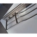 Ver imagem 4 de Porta Pano de Prato Triplo Aramado Aço Inox Suporte Toalha de Louça Piva com Fixação Lateral