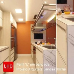 Perfil "L", Aço Inox  304, Escovado - 2 x 10 x 1800 mm - 4