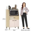 Ver imagem 4 de Balcão para Forno e Micro-Ondas em MDF com 1 Gaveta e 2 Portas