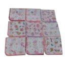 Ver imagem 6 de Kit 15 Fraldas 3 Cueiros 1 Toalha banho com forro Menina