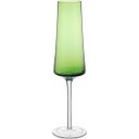 Ver imagem 1 de Jogo 2 Peças Taça de Vidro 210ml Verde 26x7x7cm Vinho Água Espumante Champagne