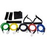 KIT 11 PEÇAS ELASTICOS PARA ACADEMIA E CROSSFIT RESISTENCE BAND - 1