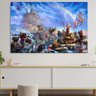 Quadro Decorativo - A Arca de Noé - 100x65cm - 4