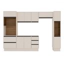 Ver imagem 2 de Cozinha Completa Koya 10 Portas 4 Gavetas 40250037 Creme - Politorno