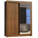 Ver imagem 3 de Guarda-roupa Solteiro Madesa Dallas Plus 2 Portas de Correr com Espelho 4 Gavetas
