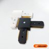 Conector Emenda Tipo L 90° Linear Preto para Trilho Eletrificado - 4