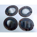 Ver imagem 3 de Kit com 4 Porta Copos De Ágatas Naturais 10 a 14cm