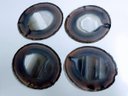 Ver imagem 3 de Kit com 4 Porta Copos De Ágatas Naturais 10 a 14cm