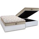 Ver imagem 1 de Cama Box Baú Casal: Colchão Espuma Probel D33 / AG65 Guarda Costas Extreme Resistence Pillow Top + B
