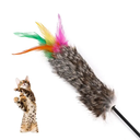 Ver imagem 2 de Brinquedo Varinha com Penas para Gato: Marrom