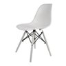 Conjunto Com 2 Cadeiras Eames Branca Empório Tiffany Base Em Polipropileno - 2