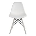 Ver imagem 3 de Conjunto Com 2 Cadeiras Eames Branca Empório Tiffany Base Em Polipropileno