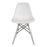 Conjunto Com 2 Cadeiras Eames Branca Empório Tiffany Base Em Polipropileno - 3