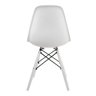 Conjunto Com 2 Cadeiras Eames Branca Empório Tiffany Base Em Polipropileno - 5