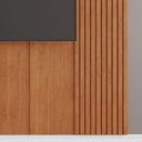 Ver imagem 5 de Painel para TV Union 363 cm com 3 Módulos de Expansão 250 cm de Altura 1 LED Naturalle Mavaular