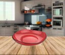 Ver imagem 2 de Fruteira Trio Vermelha Transparente Multiuso Cozinha Crippa