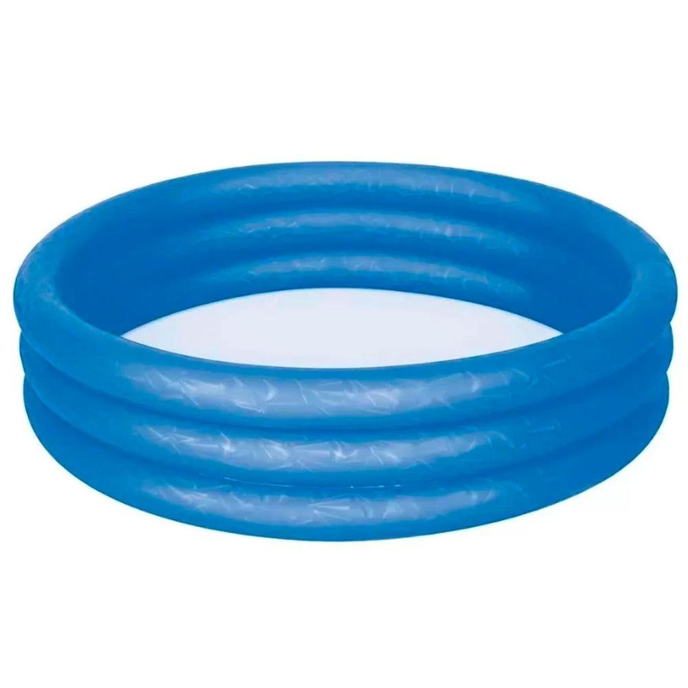 Piscina Plástica Infantil Redonda Azul 130l - Mor | MadeiraMadeira