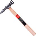 Ver imagem 1 de Martelo Chapeador Ponta Curta 290g Aço Carbono Forjado Cabo Madeira Worker