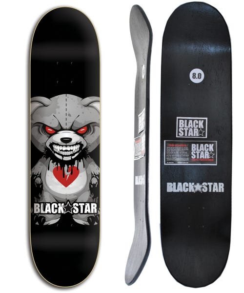Shape de Skate Black Star Ted 8.0 - 1