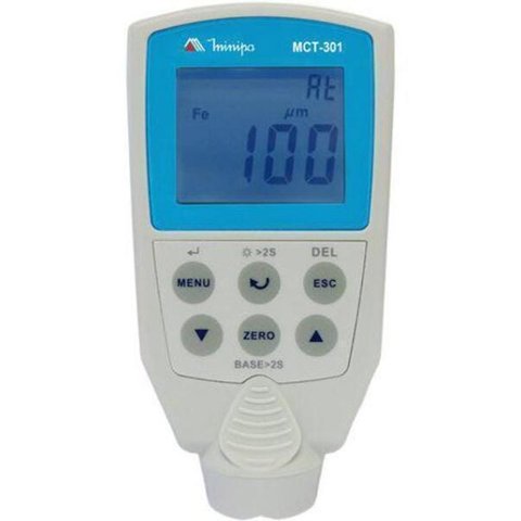 Medidor De Espessura De Camada Minipa Mct-301