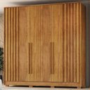 Ver imagem 2 de Guarda Roupa Casal 6 Portas 6 Gavetas 224 cm Navegantes Cedro Rudk