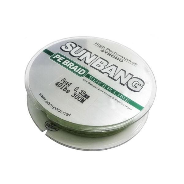 Linha De Pesca Multifilamento 300M 0,32Mm 4 Fios Até 40 Lb - 1