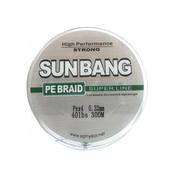Linha De Pesca Multifilamento 300M 0,32Mm 4 Fios Até 40 Lb - 3
