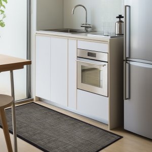 2 Tapete Passadeira Cozinha Antiderrapante Mod M9 45x120