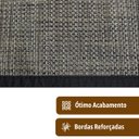 Ver imagem 4 de 2 Tapete Passadeira Cozinha Antiderrapante Mod M9 45x120