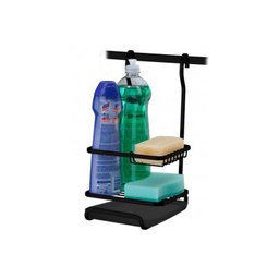 Suporte para Sabao/detergente/esponja Preto Fosco - 1