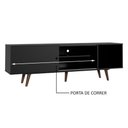 Ver imagem 5 de Rack Madesa Dubai para TV até 65 Polegadas com Pés Preto/Rustic 8N5Z Cor:Preto/Rustic