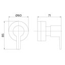 Ver imagem 2 de Acabamento para Registro Base Deca 1/2", 3/4" e 1" Gali Cromado