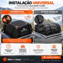 Ver mais imagens de Bagageiro de Teto Maleiro Impermeável Rack Dobrável para Carro Porta Bagagens 415L - Staremcasa