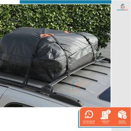 Bagageiro de Teto Maleiro Impermeável Rack Dobrável para Carro Porta Bagagens 415L - StaremCasa - 10