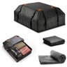 Bagageiro de Teto Maleiro Impermeável Rack Dobrável para Carro Porta Bagagens 415L - StaremCasa - 1