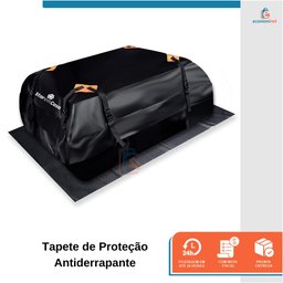 Bagageiro de Teto Maleiro Impermeável Rack Dobrável para Carro Porta Bagagens 415L - StaremCasa - 7