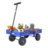 Carrinho de Puxar Americano Infantil Azul - Altmayer AL-40 - 1