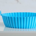 Ver imagem 5 de Forma de Silicone Air Fryer 20cm Azul