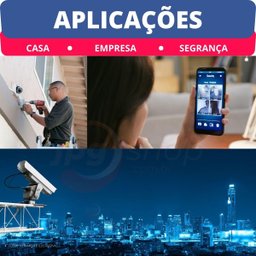 Camera Robo Inteligente Lampada Panoramica E27 Wifi + Bocal - 2